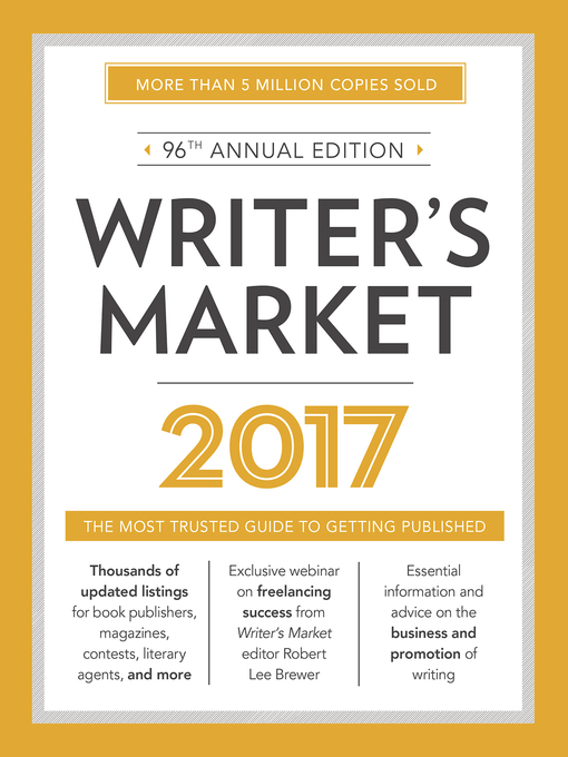 Title details for Writer's Market 2017 by Robert Lee Brewer - Available